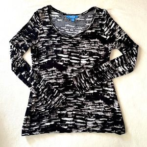 Simply Vera Long Sleeve Print Shirt